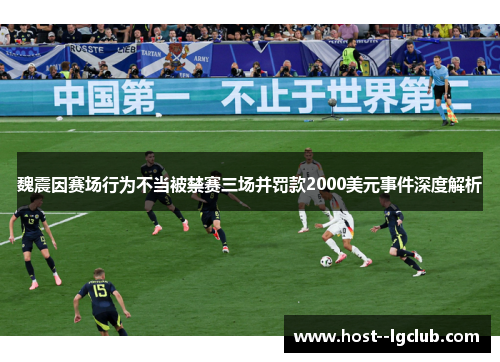 魏震因赛场行为不当被禁赛三场并罚款2000美元事件深度解析